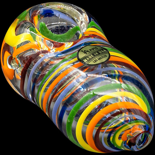 "Easter Egg" Rainbow Swirl Heavy Egg-Shaped Pipe