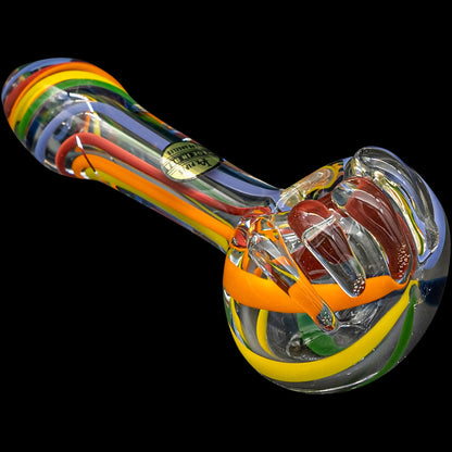 LA Pipes Rainbow Ripper Spoon Pipe