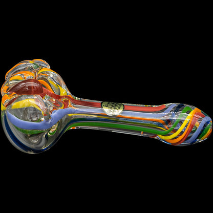 LA Pipes Rainbow Ripper Spoon Pipe