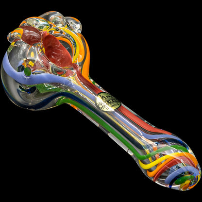 LA Pipes Rainbow Ripper Spoon Pipe