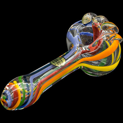 LA Pipes Rainbow Ripper Spoon Pipe