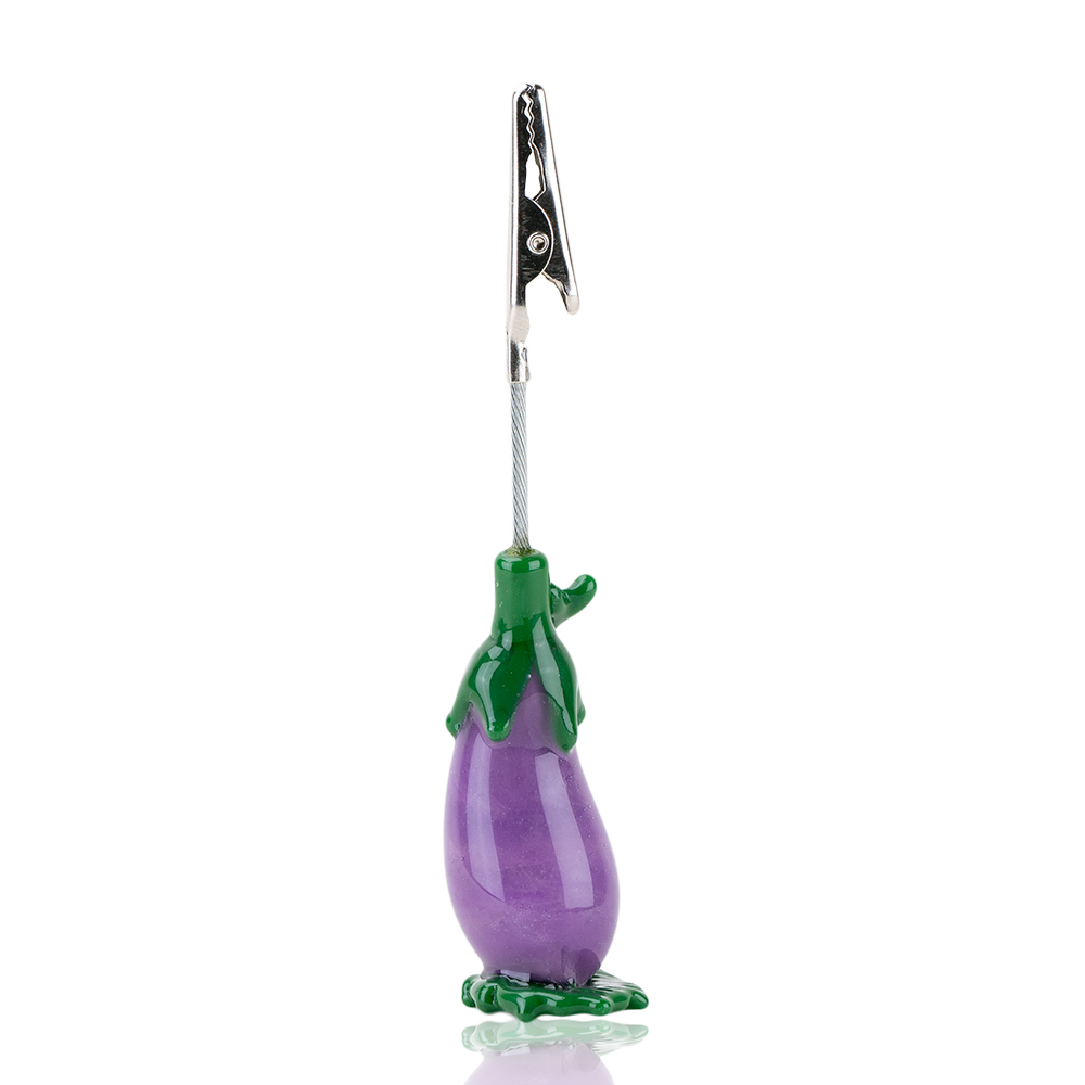 Eggplant Roach Clip