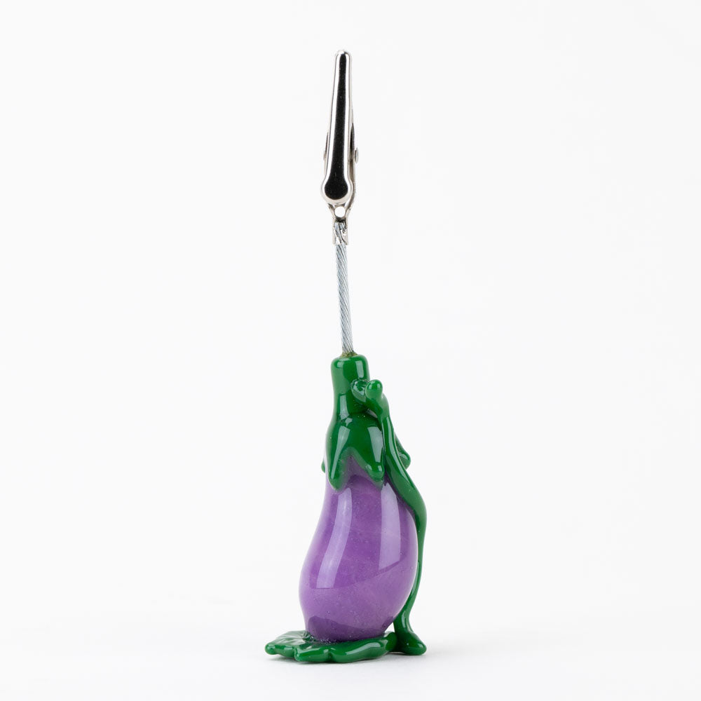 Eggplant Roach Clip