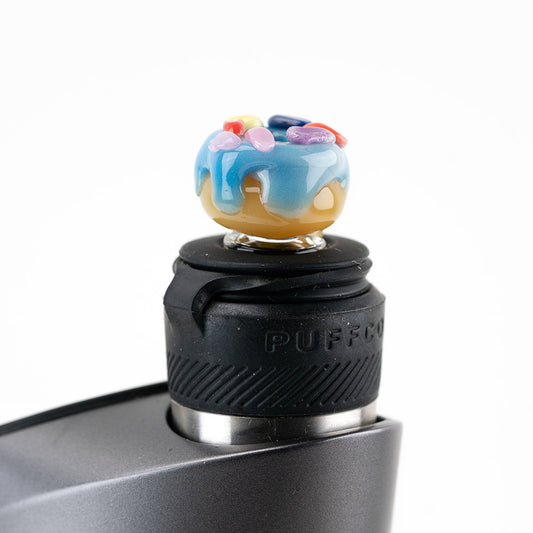 Blue Donut Puffco Peak Pro Glass Carb Cap