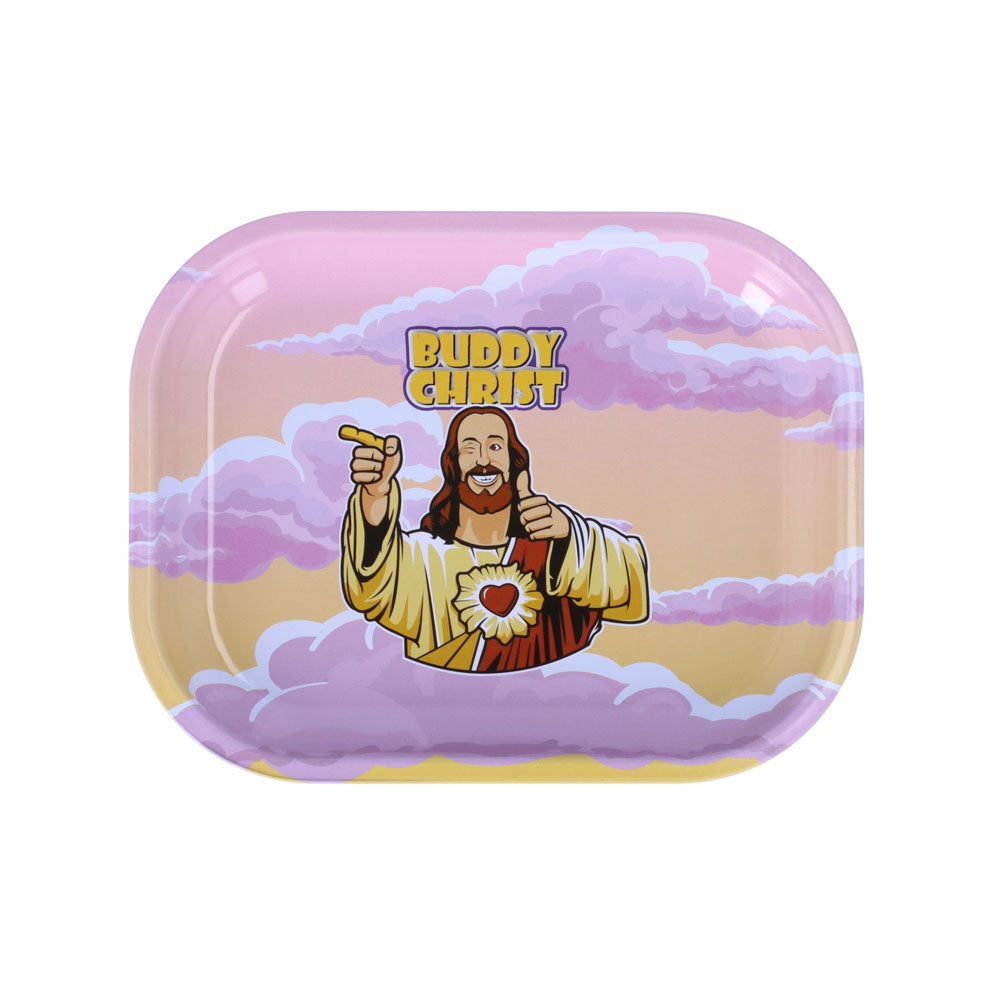 Buddy Christ Rolling Tray