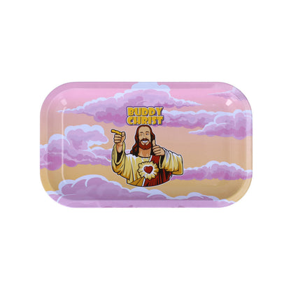 Buddy Christ Rolling Tray