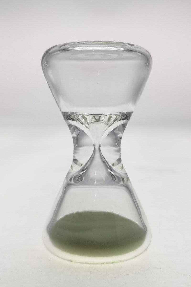 TAG - 3.5" Hour Glass with Glow in the Dark Sand