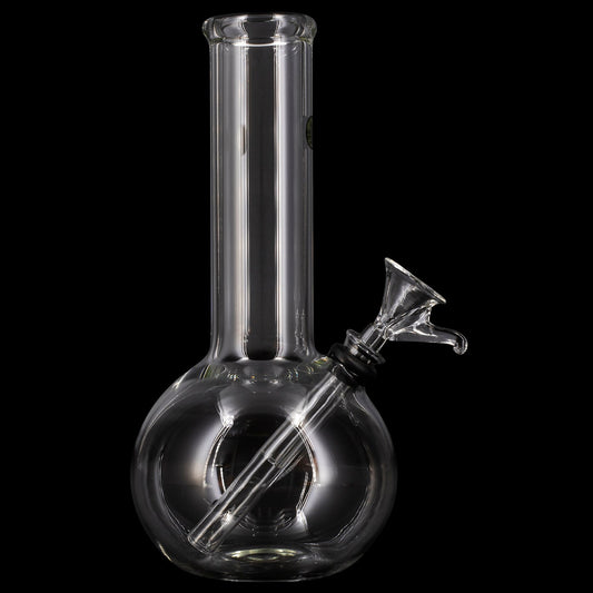 "Bubble Boy" 8 Inch Clear Glass Basic Water Pipe