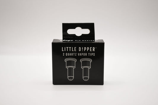 LITTLE DIPPER QUARTZ VAPOR TIP - PACK OF 2