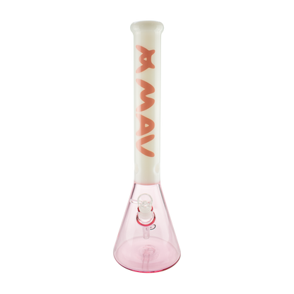 18" Color Float sleeve Beaker Bong