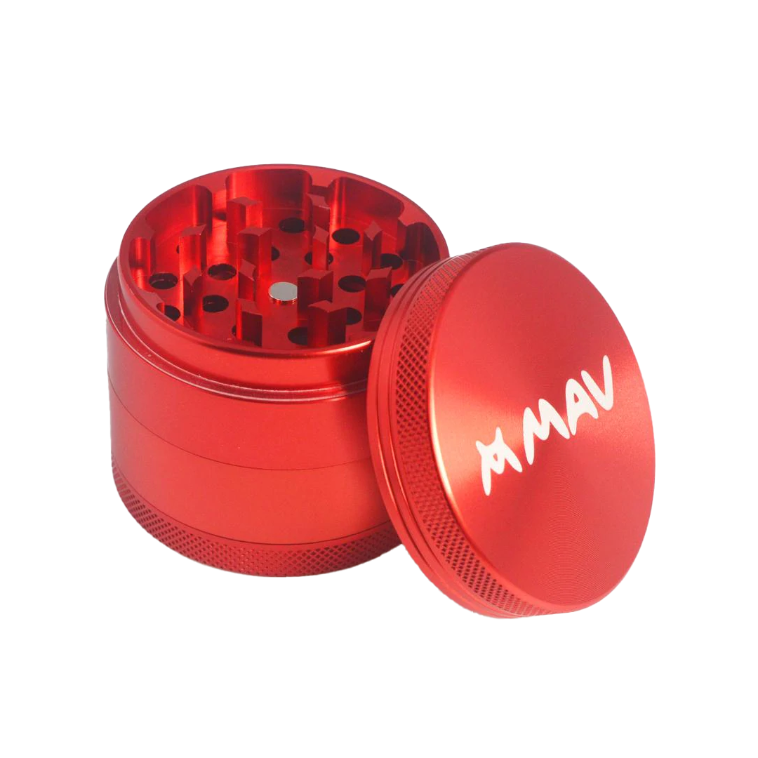 Red MAV 4-Piece Grinder