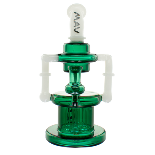 The Pasadena Microscopic Quad Shower Bent Neck Recycler