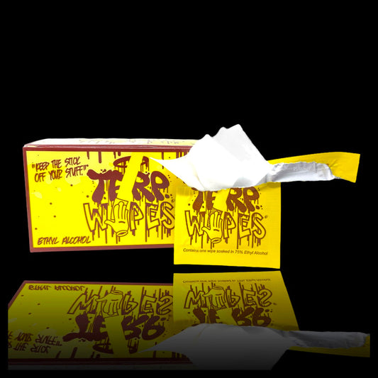 Terp Wipes - Keep the Stick off your Stuff! 6 Pack - 420 Terp Wipes Total