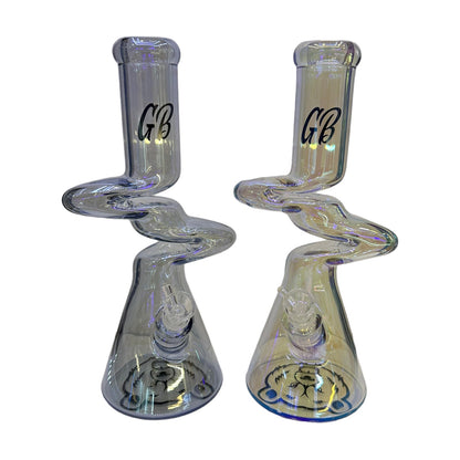 Green Bear Zig Zag Beaker