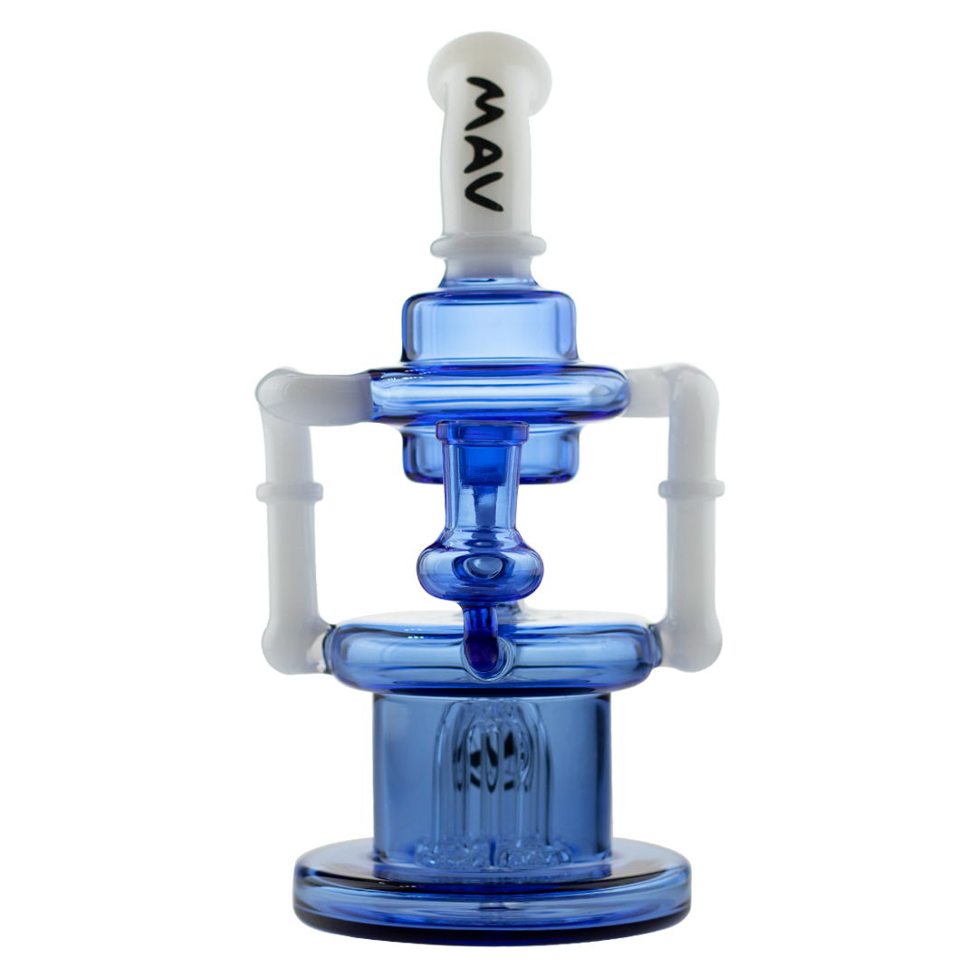 The Pasadena Microscopic Quad Shower Bent Neck Recycler