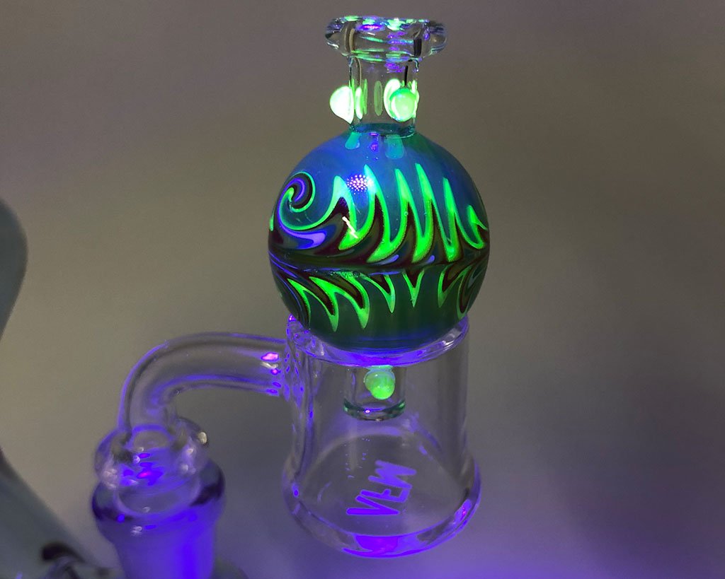 UV Reactive Glass Carb Cap